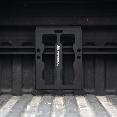 Integral Bulkhead Rail with Panel Kit - Super Duty (2017+) - Compatible with Milwaukee Tool Packout Organizers
