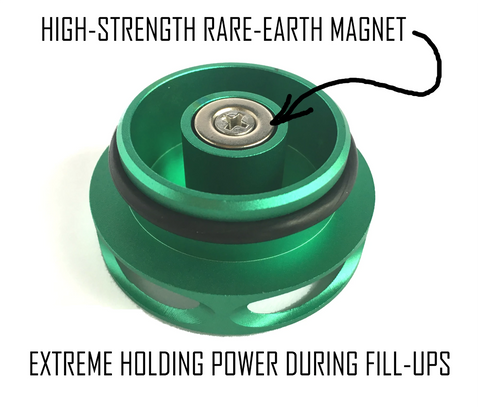 DODGE RAM MAGNETIC FUEL CAP & DEF CAP