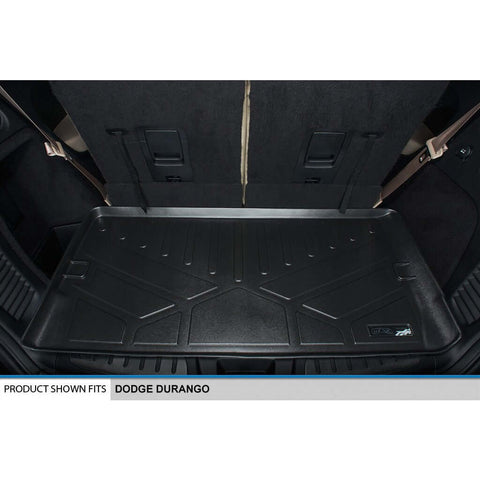 Smart Trim™ Custom Fit Floor Liners For 2016-2025 Dodge Durango (with 2nd Row Bench Seat)