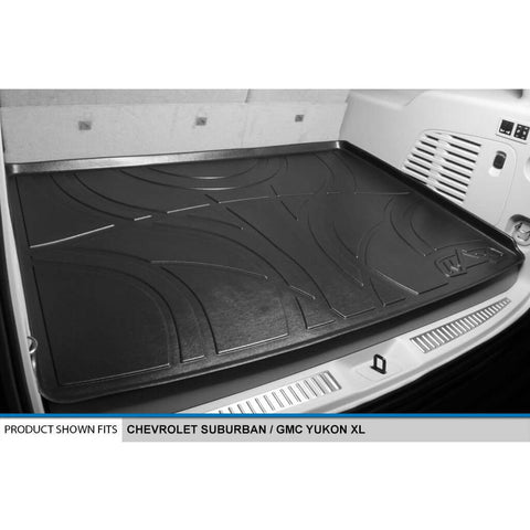 SMARTLINER Custom Fit Floor Liners For 2015-2020 Suburban / Yukon XL (with 2nd Row Bench Seat)
