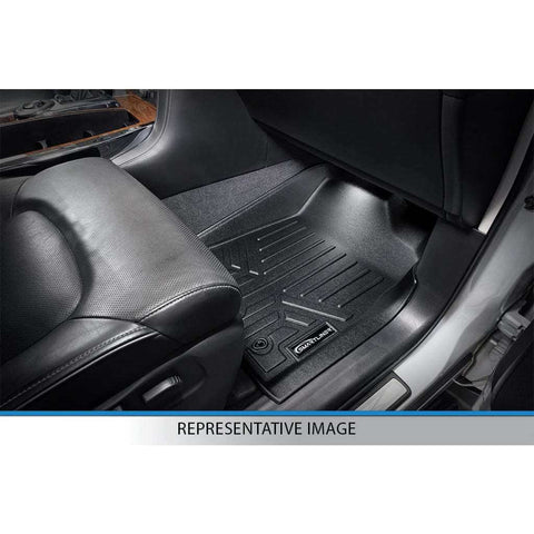SMARTLINER Custom Fit Floor Liners For 2019 - 2024 Ram 1500 Crew Cab Vinyl Flooring without Rear Underseat Storage Box
