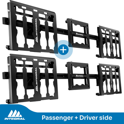 Integral Rails + Tie-down Cleats - Ford Super Duty 2017+