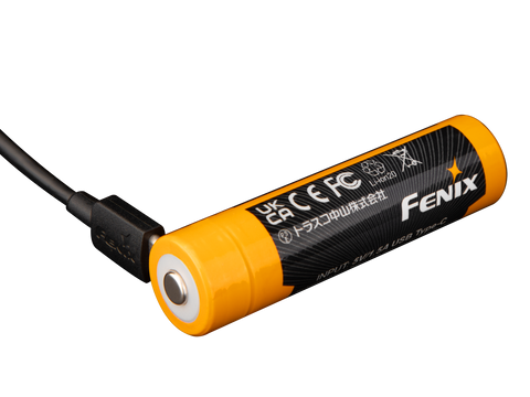 Fenix ARB-L18-4000U High-Capacity USB Rechargeable 18650 Battery - 4000mAh