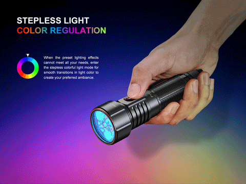 Fenix LD36R Multicolor Flashlight