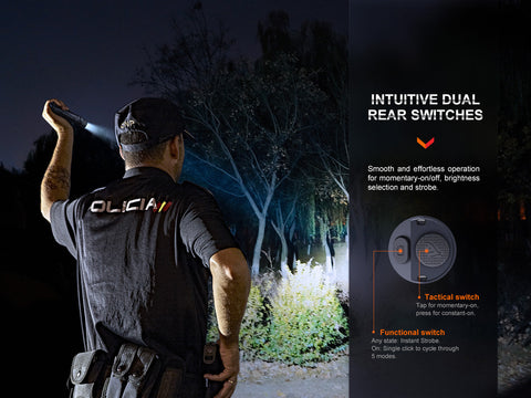 Fenix PD36R Pro 2800 Lumen Flashlight + FREE E03R V2 Keychain Light