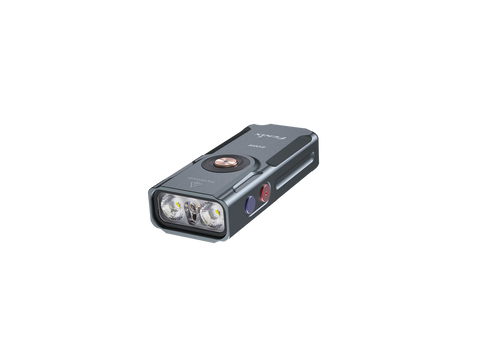 Fenix E06R Keychain Light with White, UV, and Red Laser Lights