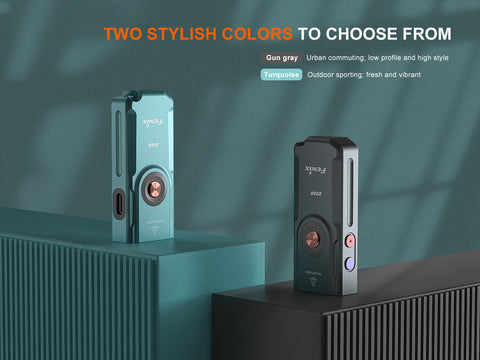 Fenix E06R Keychain Light with White, UV, and Red Laser Lights