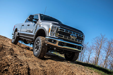 5 Inch Lift Kit w/ 4-Link | FOX 2.5 Performance Elite Coil-Over Conversion | Ford F250/F350 Super Duty (23-25) 4WD | Diesel