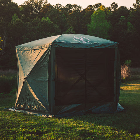 3-Pack Gazebo Wind Panels - Alpine Green