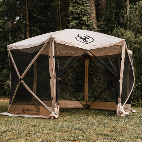 G6 6-Sided Portable Gazebo with TriTech Mesh