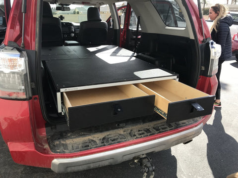 Stealth Sleep and Storage Package with Fitted Top Plate for Toyota 4Runner 2010-2024 5th Gen.