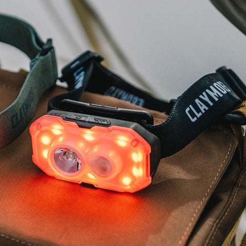 CLAYMORE HEADY+R - Rechargeable Wearable Light