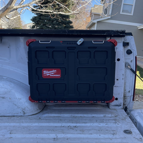Integral Boxlink Panel (Full) - F150 & Raptor (2015+) - Compatible with Milwaukee Tool Packout Organizers