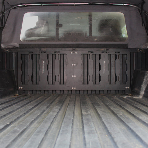 Integral Bulkhead Panel - Toyota Tacoma 2005 - 2023 (Short Bed) - Compatible with Milwaukee Tool Packout Organizers