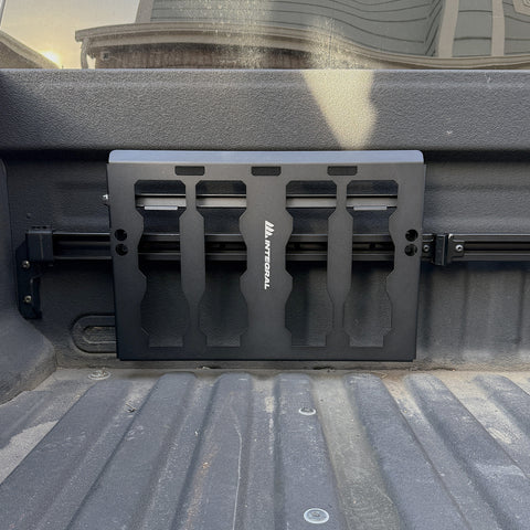 Integral Panel Kit for Bulkhead Rail - Super Duty (2017+) F150/Raptor (2015+) - Compatible with Milwaukee Tool Packout Organizers