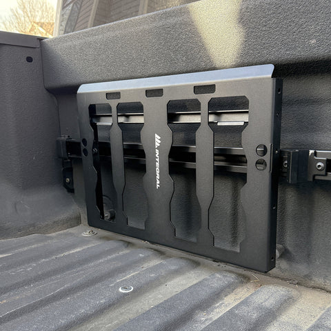 Integral Panel Kit for Bulkhead Rail - Super Duty (2017+) F150/Raptor (2015+) - Compatible with Milwaukee Tool Packout Organizers