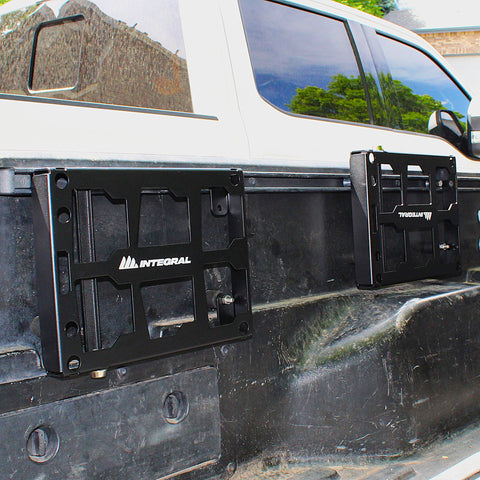 Integral Bedside Panel - Toyota Tacoma (2005+), Tundra (2007+), Jeep Gladiator (2019+) - Compatible with Milwaukee Tool Packout Organizers