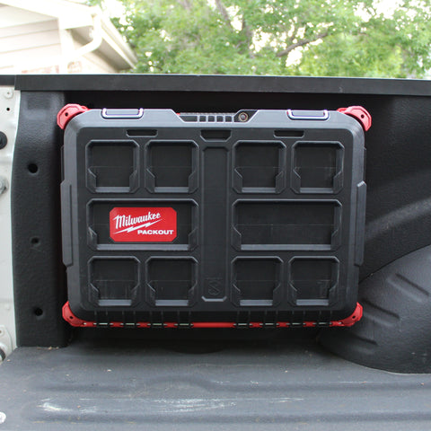 Integral Boxlink Plate (Full) - Super Duty (2017+) - Compatible with Milwaukee Tool Packout Organizers