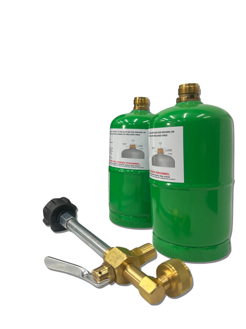 Refillable 1LB Propane Travel Kit