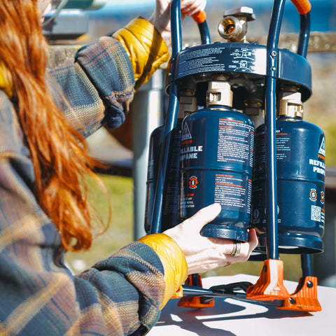 TapRack Refillable Propane System
