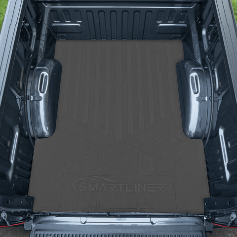 SmartCoverage™ Custom Fit Floor Liners For 2022-2025 Ford F-150 Lightning with 1st Row Bucket Seats & OEM 2nd Row Under Seat Storage