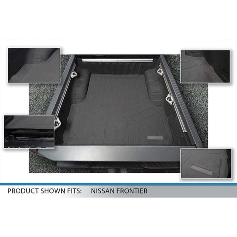 SmartCoverage™ Custom Fit Floor Liners For 2004-2021 Nissan Frontier (Crew Cab Short Bed)- K0121