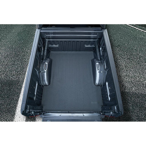 SmartCoverage™ Custom Fit Floor Liners For 2015-2025 Ford F-150 SuperCrew Cab with 1st Row Bench (No OTH) Carpet Flooring with 2nd Rear Underseat Storage
