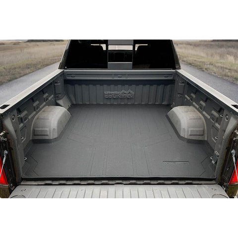 SmartCoverage™ Custom Fit Floor Liners For 2019-2025 Chevrolet Silverado 1500 Crew Cab With 1st Row Bench Seat (OTH Coverage) and Carpeted Flooring with the 2nd Row Underseat Storage