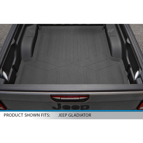 SmartCoverage™ Custom Fit Floor Liners For 2020-2025 Jeep Gladiator with Lockable Rear Underseat Storage