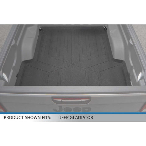 SmartCoverage™ Custom Fit Floor Liners For 2020-2025 Jeep Gladiator with Lockable Rear Underseat Storage