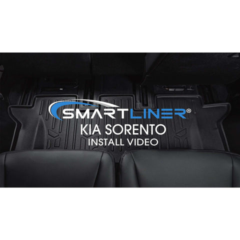 SMARTLINER Custom Fit Floor Liners For 2016-2020 Kia Sorento (7 Passenger Model Only)