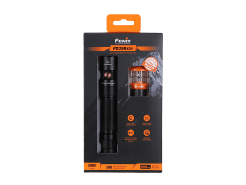 Fenix PD35R ACE Multi-mode Tactical Flashlight + FREE CL01 Mini Lantern