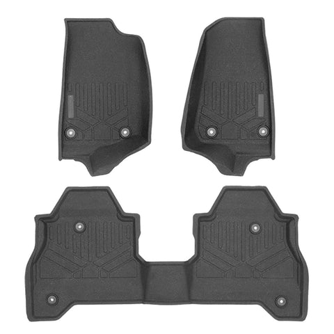 SmartCoverage™ Custom Fit Floor Liners For 2020-2025 Jeep Gladiator