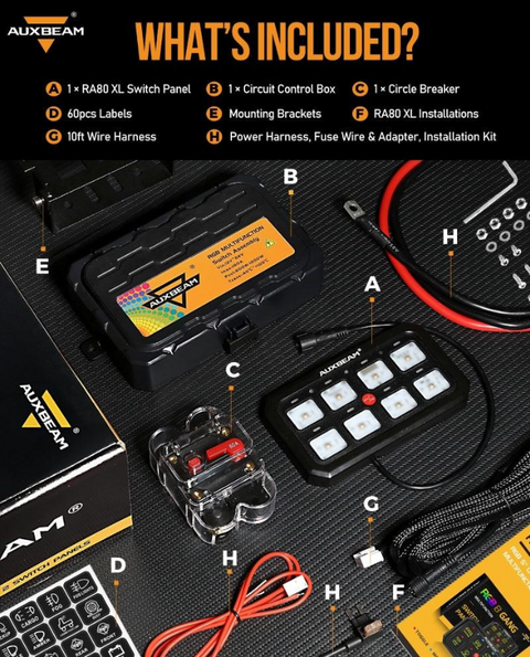 Auxiliary Power Kit for Tacoma 4th Gen 2024+