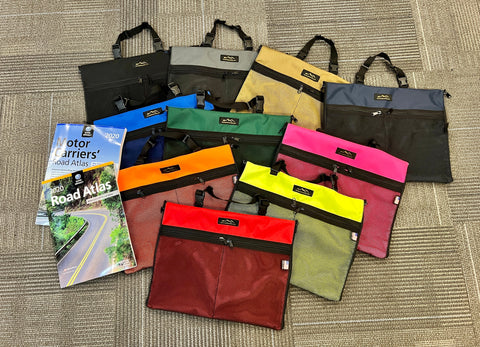 Road Atlas, Laptop/Tablet Seatback Pouch