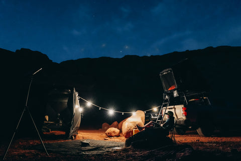 Camping String Lights with Speakers