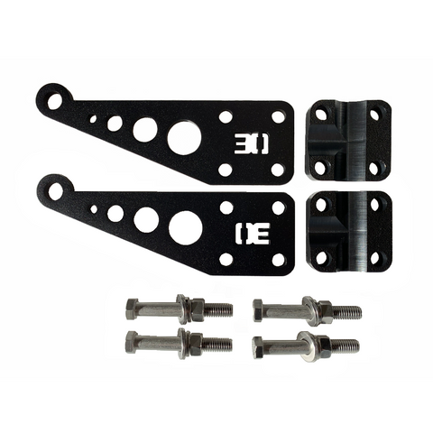 Single Bolt-On Step for Gobi and Other Non-Angled Ladders with Ladder Lock Bushings