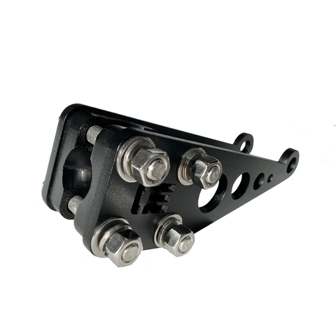 Single Bolt-On Step for Gobi and Other Non-Angled Ladders with Ladder Lock Bushings