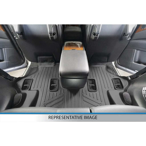 SMARTLINER Custom Fit Floor Liners For 2011 - 2017 Ford Expedition/Lincoln Navigator with 2nd Row Bucket Seats (No Console)