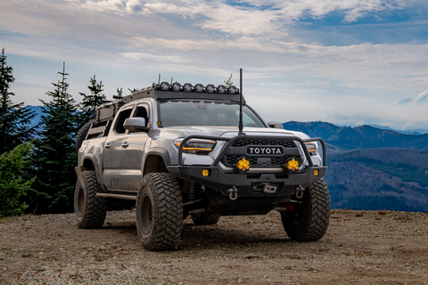 Toyota Tacoma 3rd Gen (2016-2023) Hi-Lite Overland Front Bumper [Bull Bar]