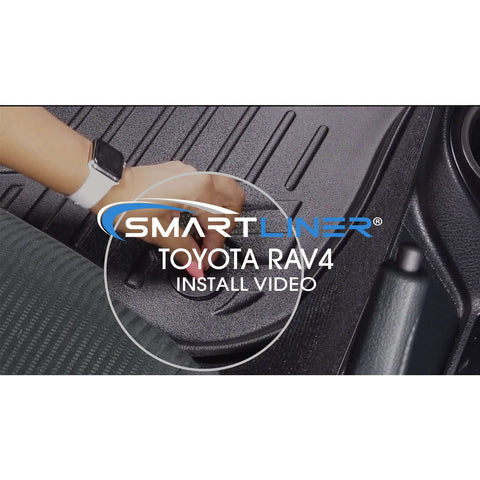 SMARTLINER Custom Fit Floor Liners For 2013-2018 Toyota RAV4 (No Electric or Hybrid Models)
