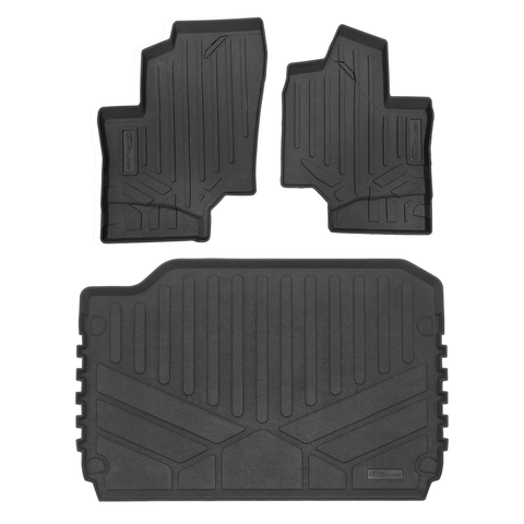 SMARTLINER Custom Fit Rugged Rubber Floor Liners For 2019-2025 Can-Am Commander (2 Seater)