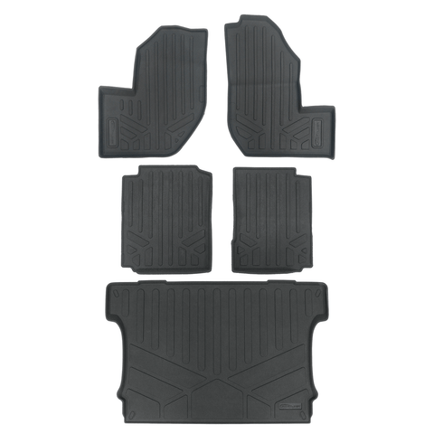 SMARTLINER Custom Fit Rugged Rubber Floor Liners For 2018-2025 Yamaha Wolverine RMA X2