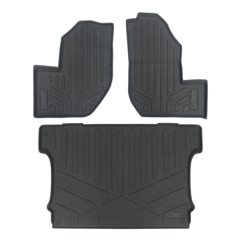 SMARTLINER Custom Fit Rugged Rubber Floor Liners For 2018-2025 Yamaha Wolverine RMA X2