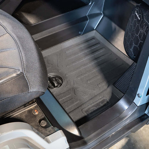 SMARTLINER Custom Fit Rugged Rubber Floor Liners For 2019-2025 Polaris General 1000