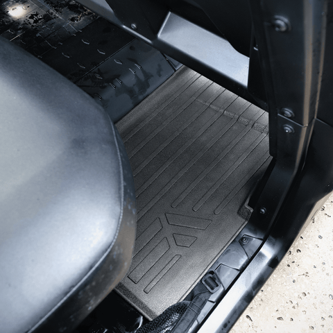 SMARTLINER OUTDOORS™ Custom Fit Rugged Rubber Floor Liners For 2016-2025 Can-Am Defender (6 Seater)