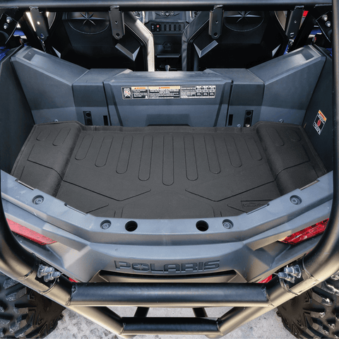 SMARTLINER All Weather Protection Custom Fit Rugged Rubber Bed Mat Liner Compatible With 2020-2025 Polaris RZR Trail/Trail S