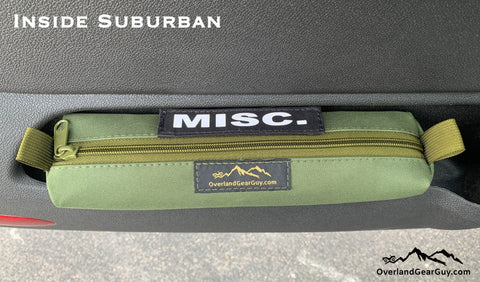 Universal Vehicle Storage Cubby Pouches (set of 2)