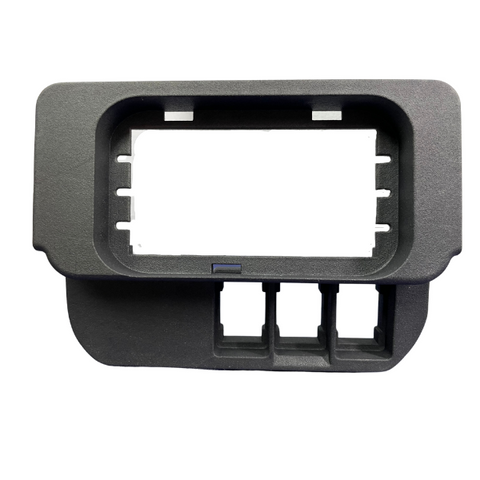 No Cut Base Switch Panel for 3 Short Switches (Tacoma Access Cab)