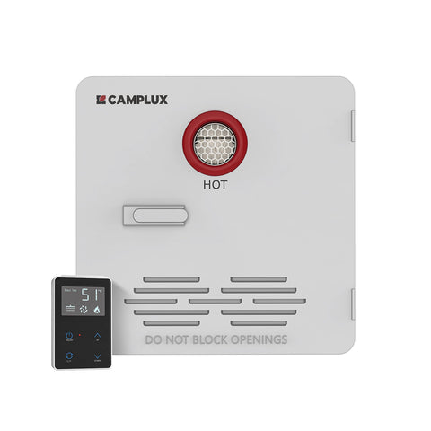 Camplux Elite 65,000 BTU RV Tankless Water Heater 2.64 GPM-White